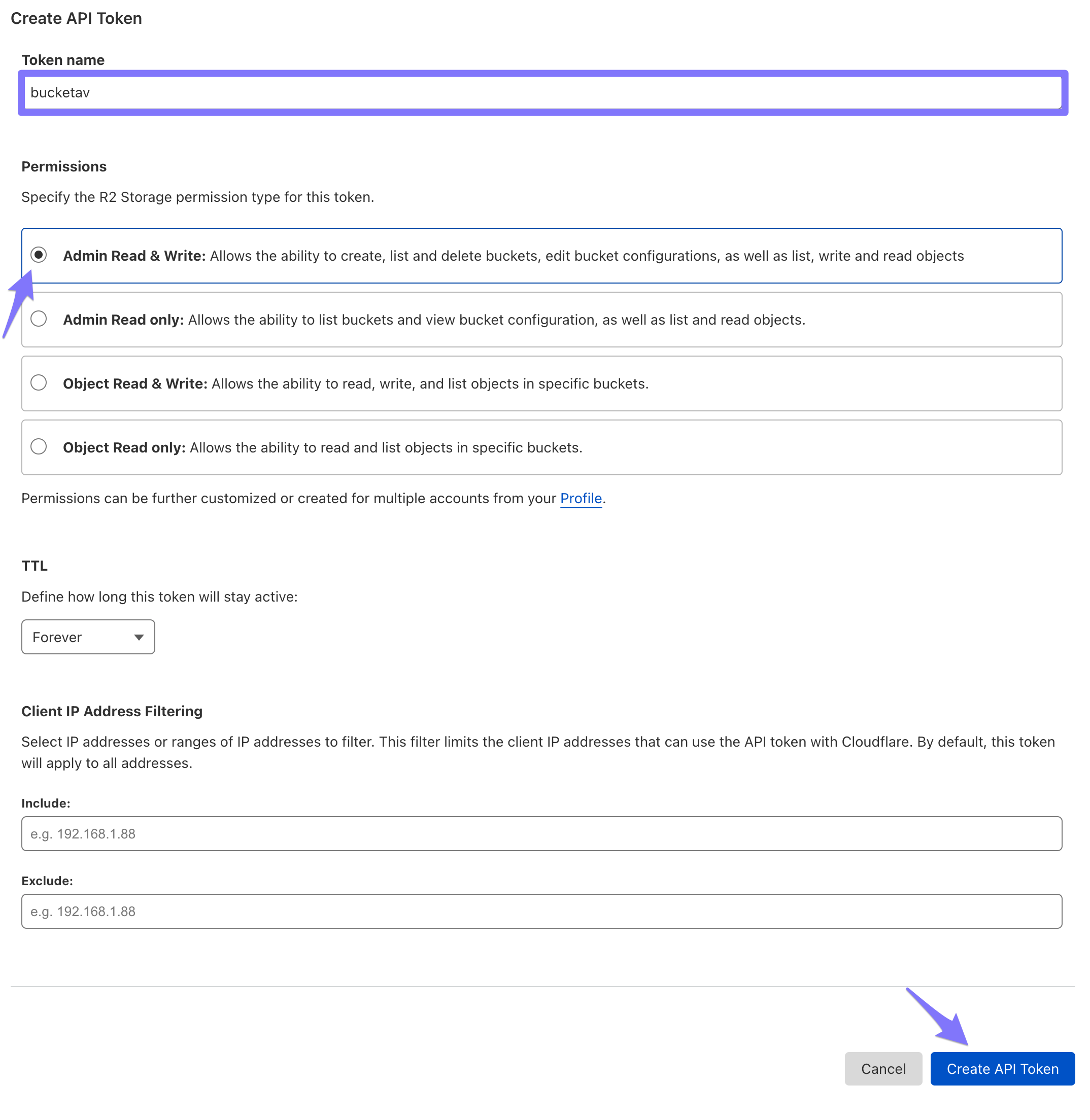 Cloudflare: step 9